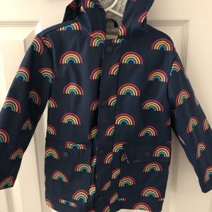 Gymboree Lined Rainbow Raincoat